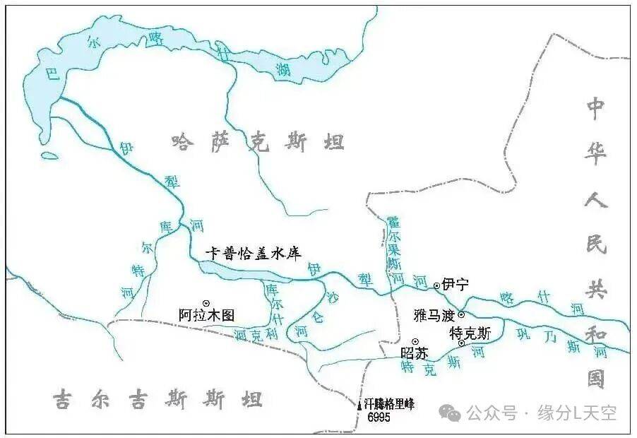 新疆的第一大河流——伊犁河